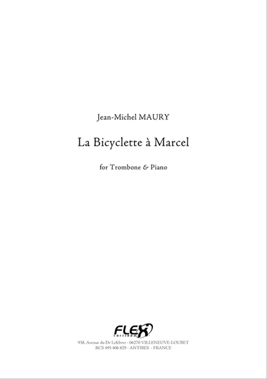 La Bicyclette a Marcel Piano scores gallery preview page 1