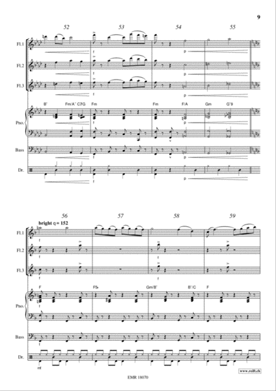 Swanee Flute scores gallery preview page 9