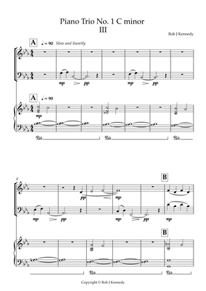 Piano Trio No. 1 C minor 3rd movement