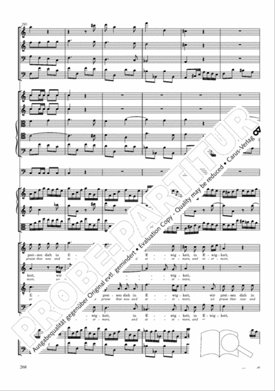 The Creation (Die Schopfung) 4-Part scores gallery preview page 288