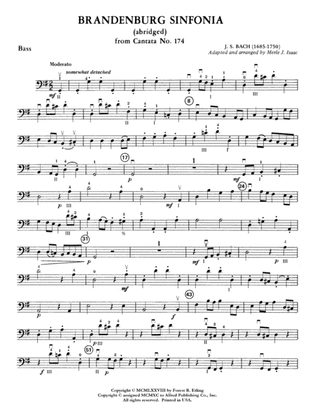 Brandenburg Sinfonia: String Bass