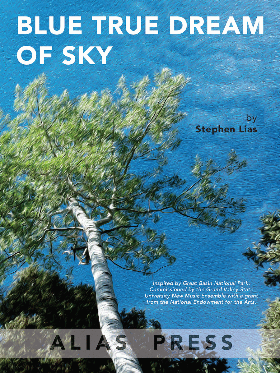 Blue True Dream of Sky Blue True Dream of Sky Chamber Music scores gallery preview page 1