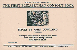 Book cover for The First Elizabethan Consort Book