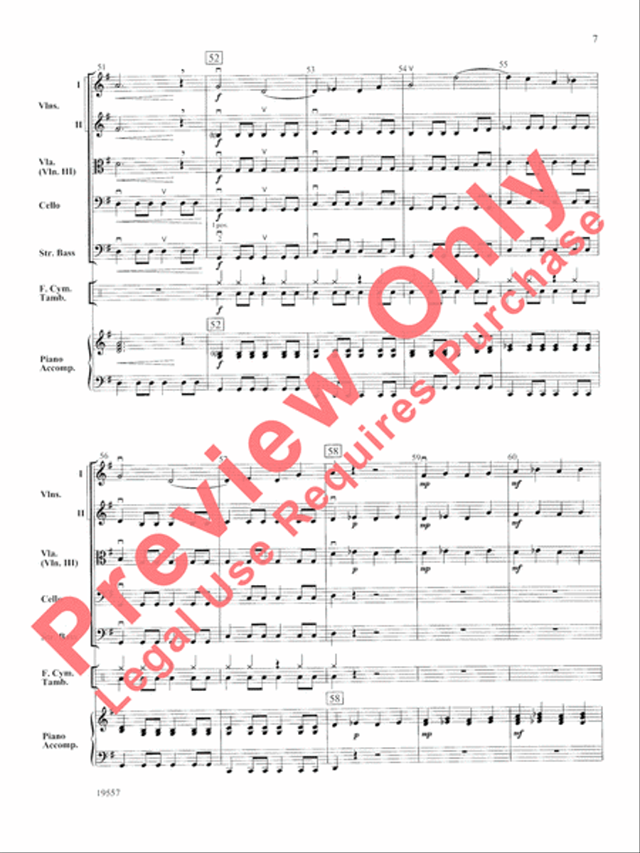 Sahara Crossing String Orchestra scores gallery preview page 8