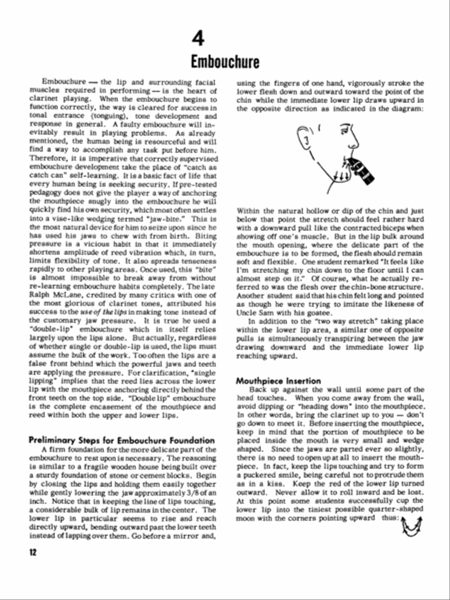 The Art of Clarinet Playing Clarinet scores gallery preview page 3