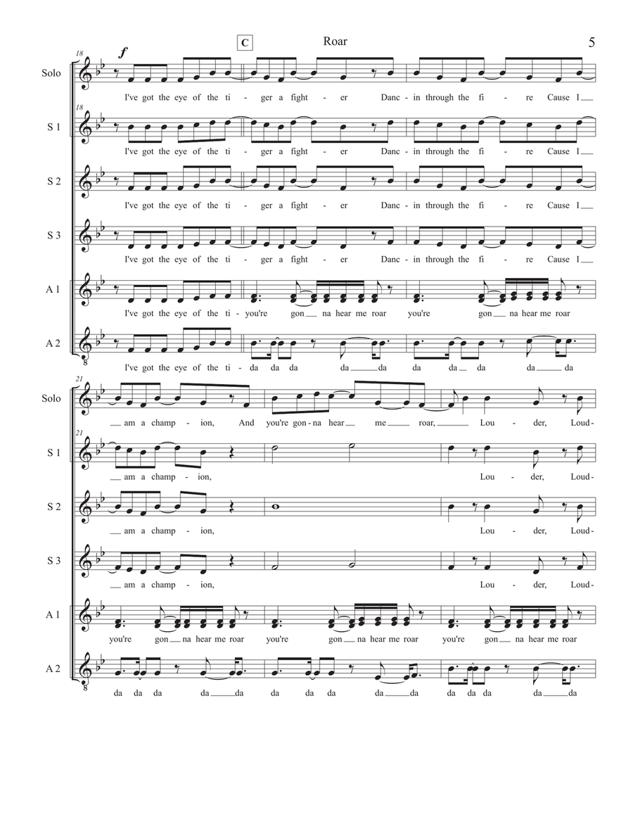 Roar Roar SA scores gallery preview page 5