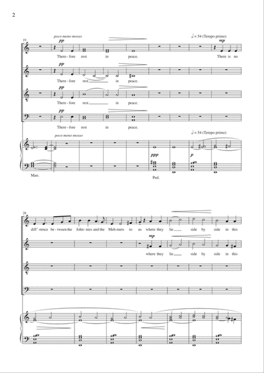 Gallipoli 4-Part scores gallery preview page 5