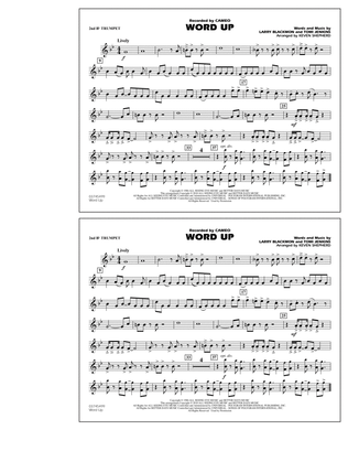 Book cover for Word Up - 2nd Bb Trumpet