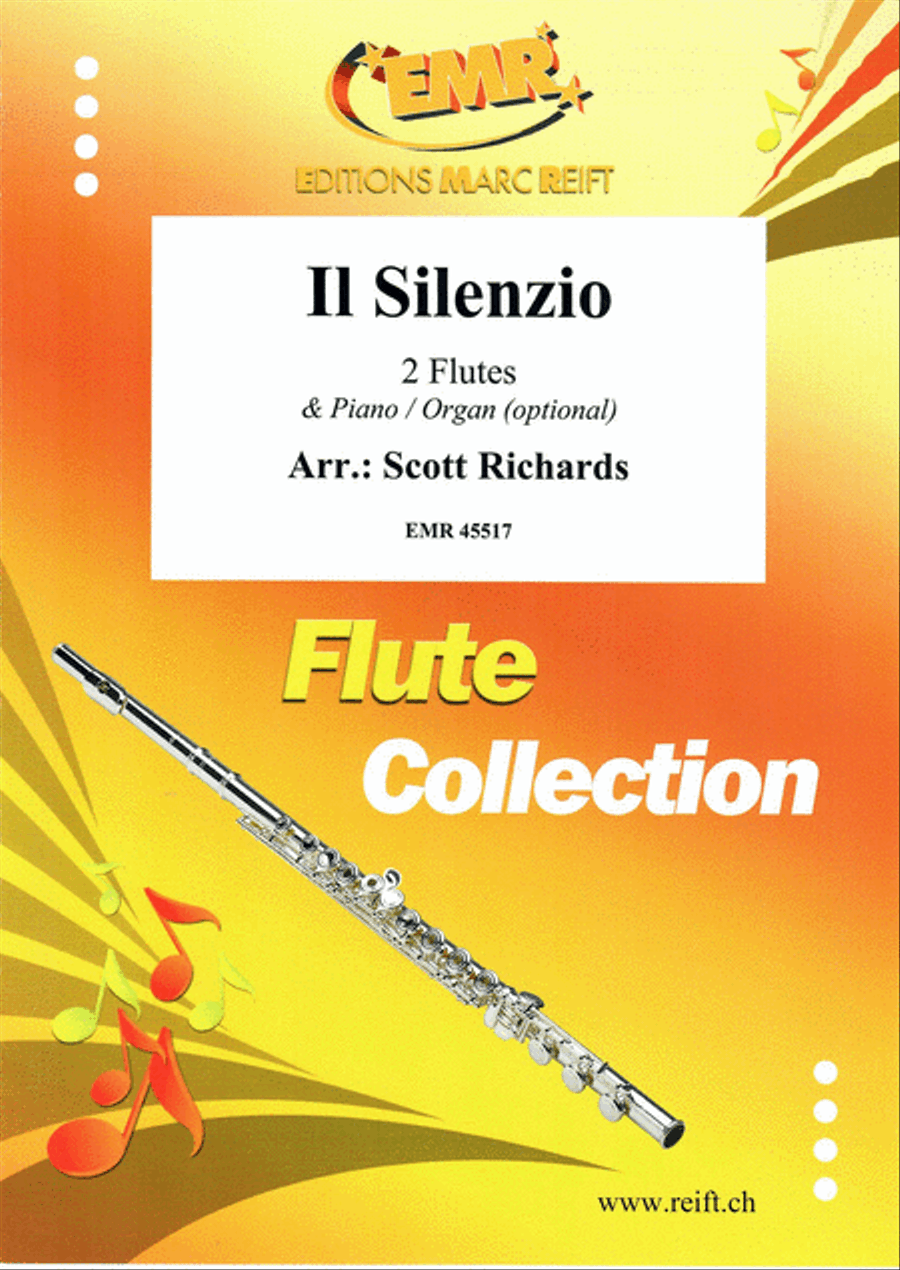 Il Silenzio Flute Duet scores gallery preview page 1