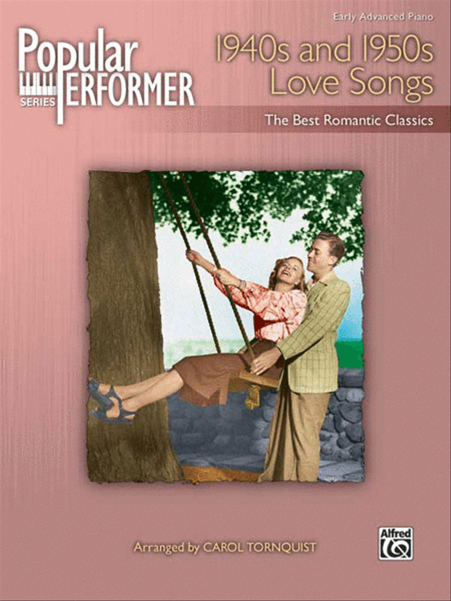 Popular Performer -- 1940s and 1950s Love Songs Piano Solo scores gallery preview page 1
