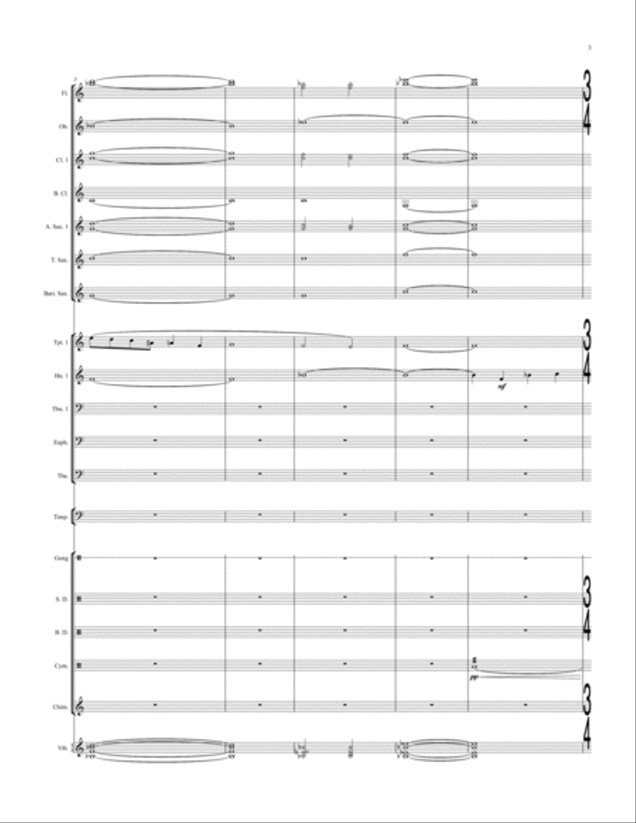 Heroes Heroes Concert Band scores gallery preview page 3