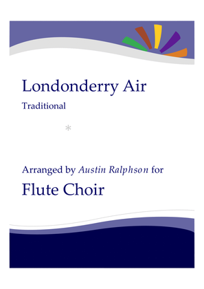 Book cover for Londonderry Air (Danny Boy) - flute choir / flute ensemble