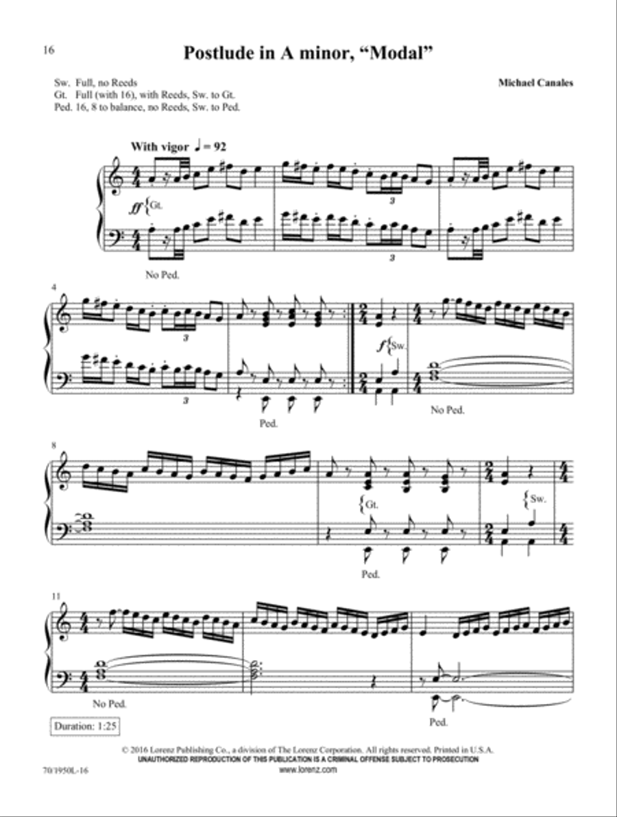 Inventions for Worship Inventions for Worship Organ Solo scores gallery preview page 7