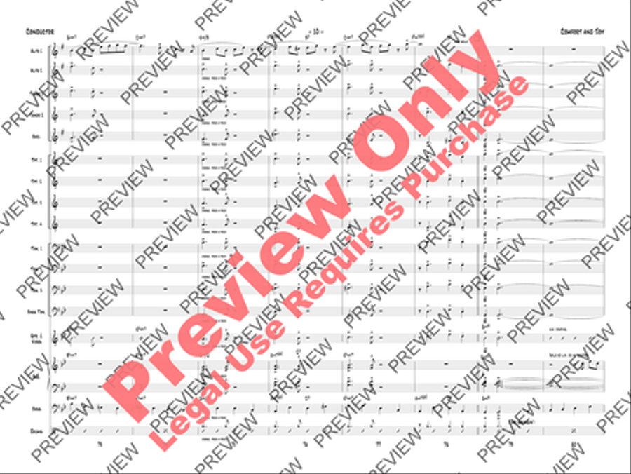 Comfort and Joy Comfort and Joy Jazz Ensemble scores gallery preview page 13