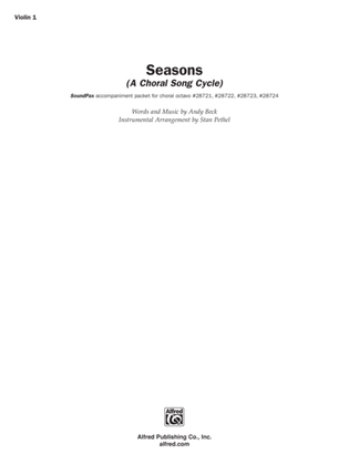 Seasons (A Choral Song Cycle): 1st Violin