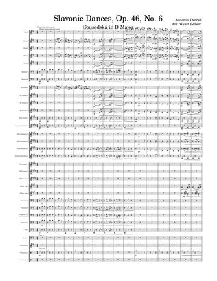 Slavonic Dances, Op. 46, No. 6 (Sousedská in D Major)