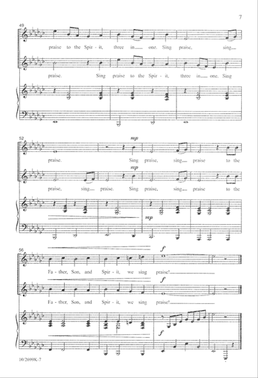 Sing Praise 2-Part scores gallery preview page 7