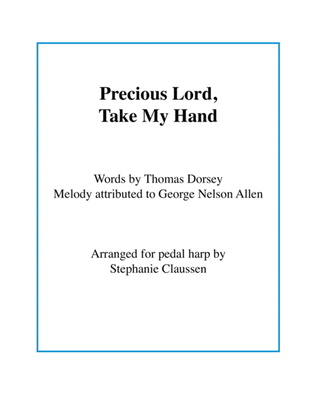 Book cover for Precious Lord, Take My Hand (Pedal Harp Solo)