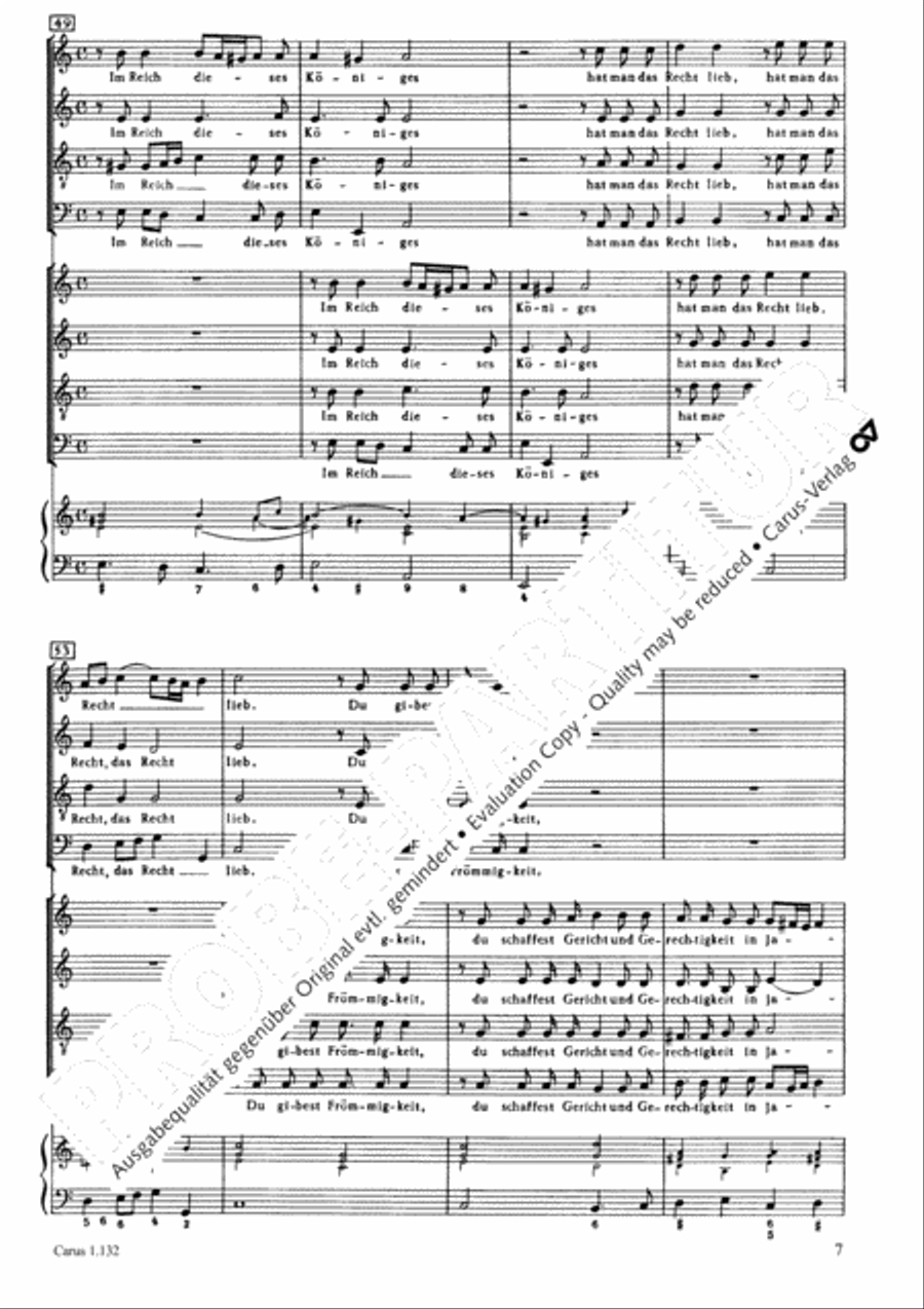 Der Herr ist Konig 4-Part scores gallery preview page 8