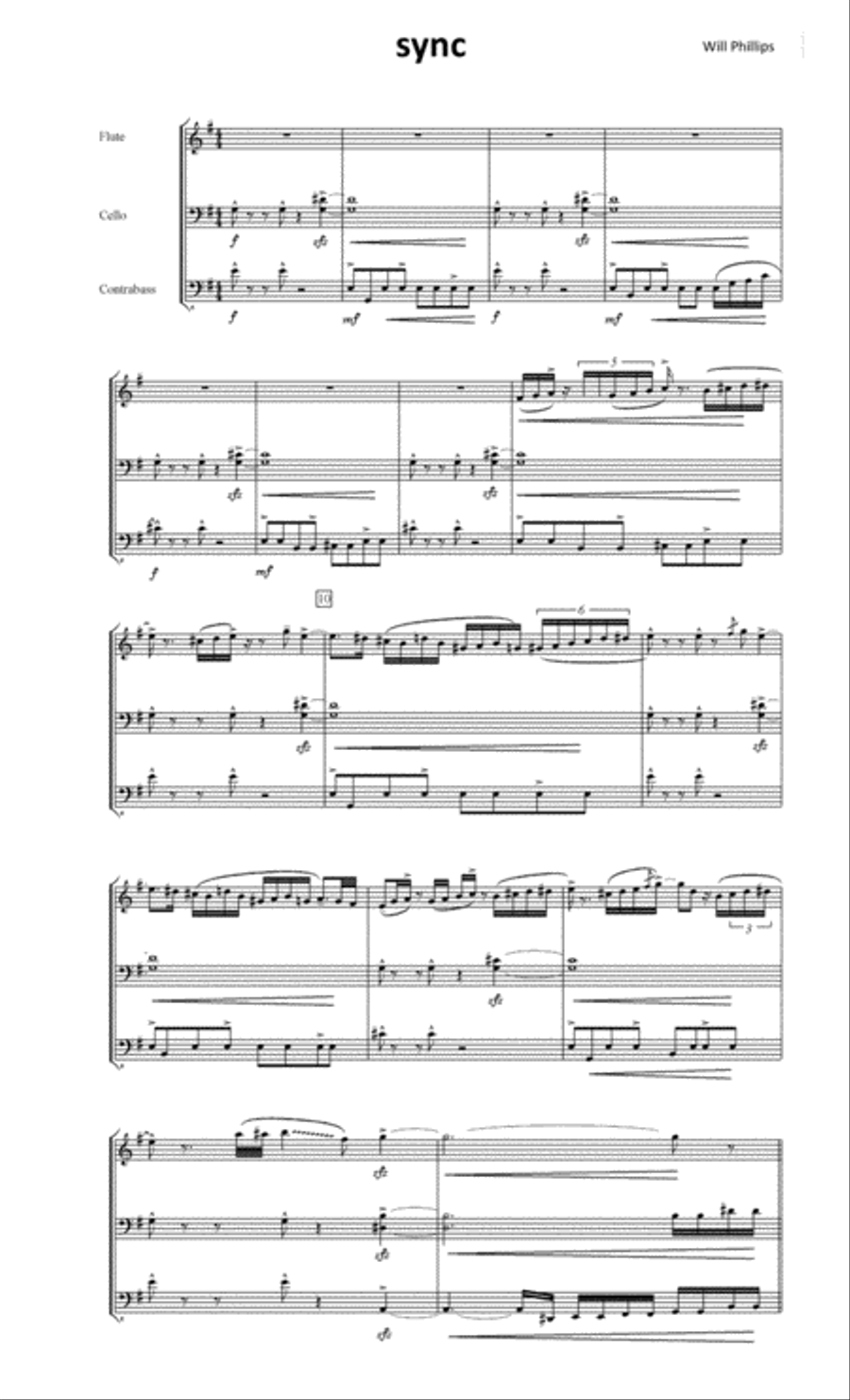 Sync Small Ensemble scores gallery preview page 3