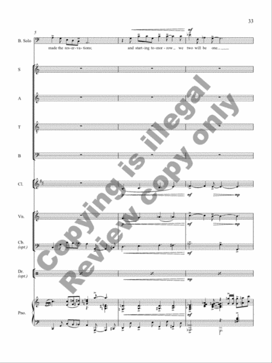 #twitterlieder (SATB Full Score) 4-Part scores gallery preview page 15
