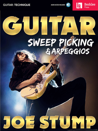 Book cover for Guitar Sweep Picking & Arpeggios