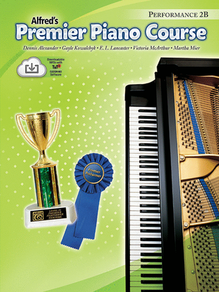 Book cover for Premier Piano Course Performance, Book 2B