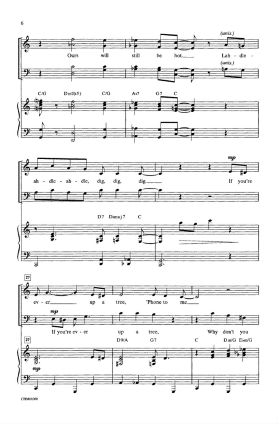Friendship Choir scores gallery preview page 4