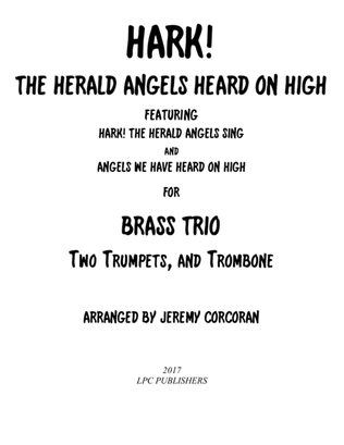 Hark! The Herald Angels Heard on High for Brass Trio