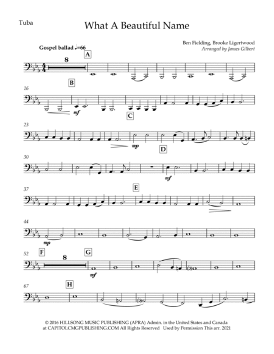 What A Beautiful Name Full Orchestra scores gallery preview page 4