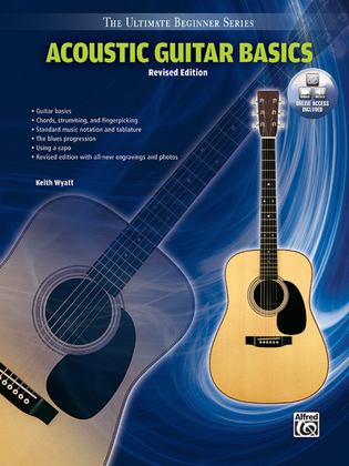 Book cover for Ultimate Beginner Acoustic Guitar Basics Mega Pak