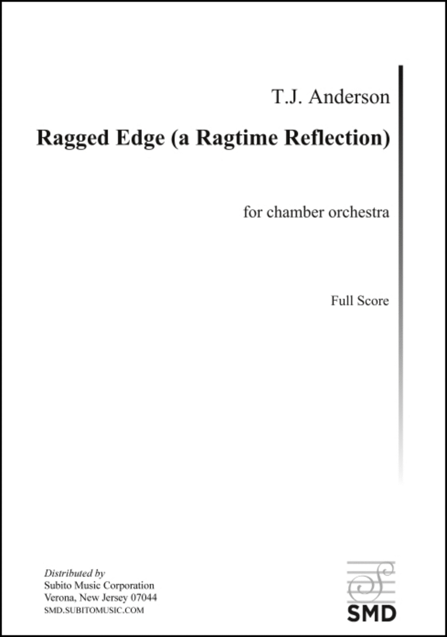 Ragged Edge (a Ragtime Reflection) Chamber Orchestra scores gallery preview page 1