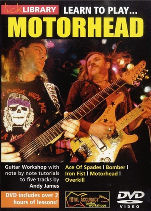 Learn To Play Motorhead Dvd