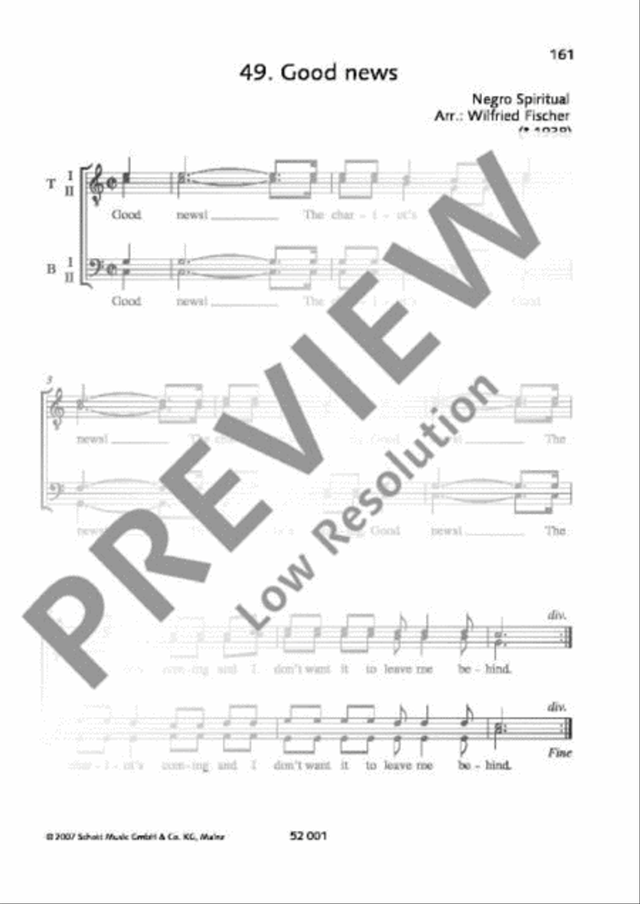 Good news TTBB scores gallery preview page 2