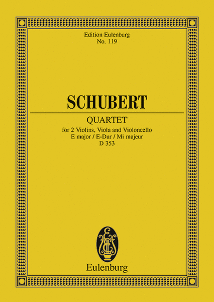 String Quartet in E Major, Op. 125, No. 2