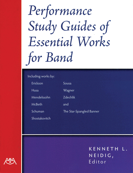 Performance-Study Guides of Essential Works for Band