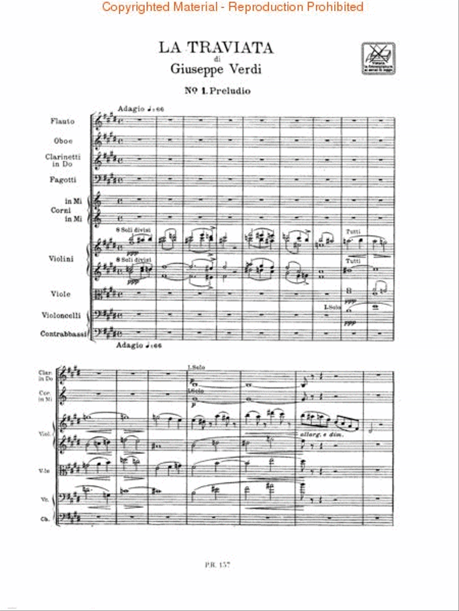 La Traviata Choir scores gallery preview page 2