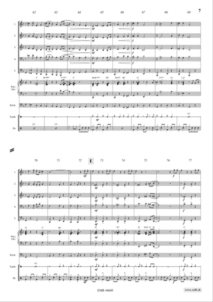 That's A Plenty Woodwind Quintet scores gallery preview page 7
