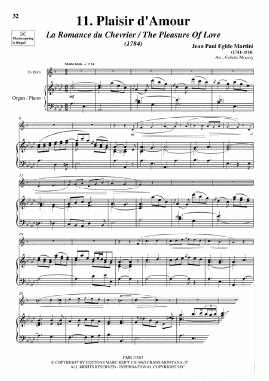 20 Greatest Wedding Solos Organ scores gallery preview page 13