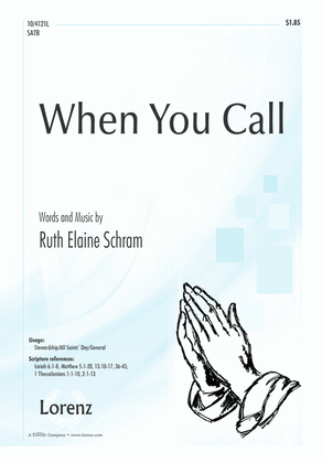 Book cover for When You Call