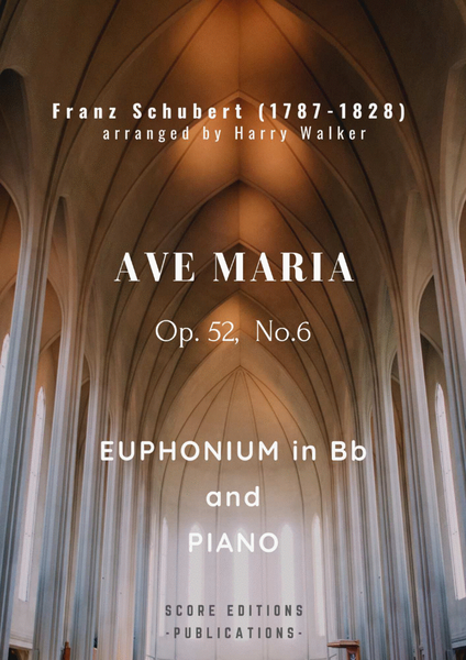 Schubert: Ave Maria (for Euphonium T.C. and Piano) image number null