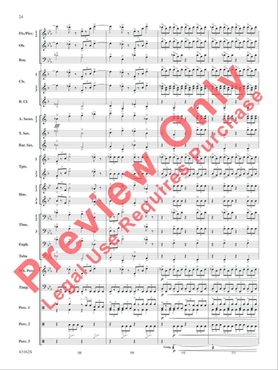 Appalachian Dreams Concert Band scores gallery preview page 25