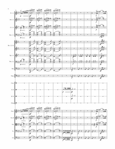 Symphony No.11 in A flat major Score and parts