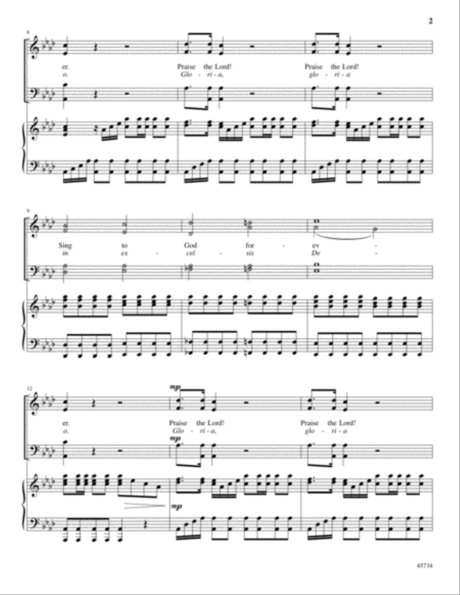 Instant Introits and Amens Choir scores gallery preview page 3