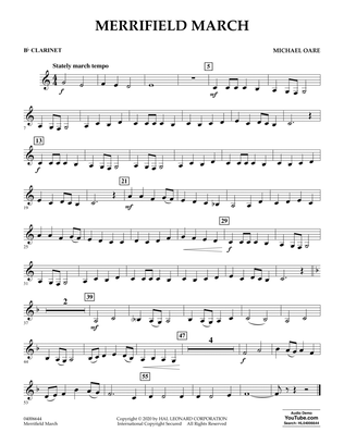 Merrifield March - Bb Clarinet