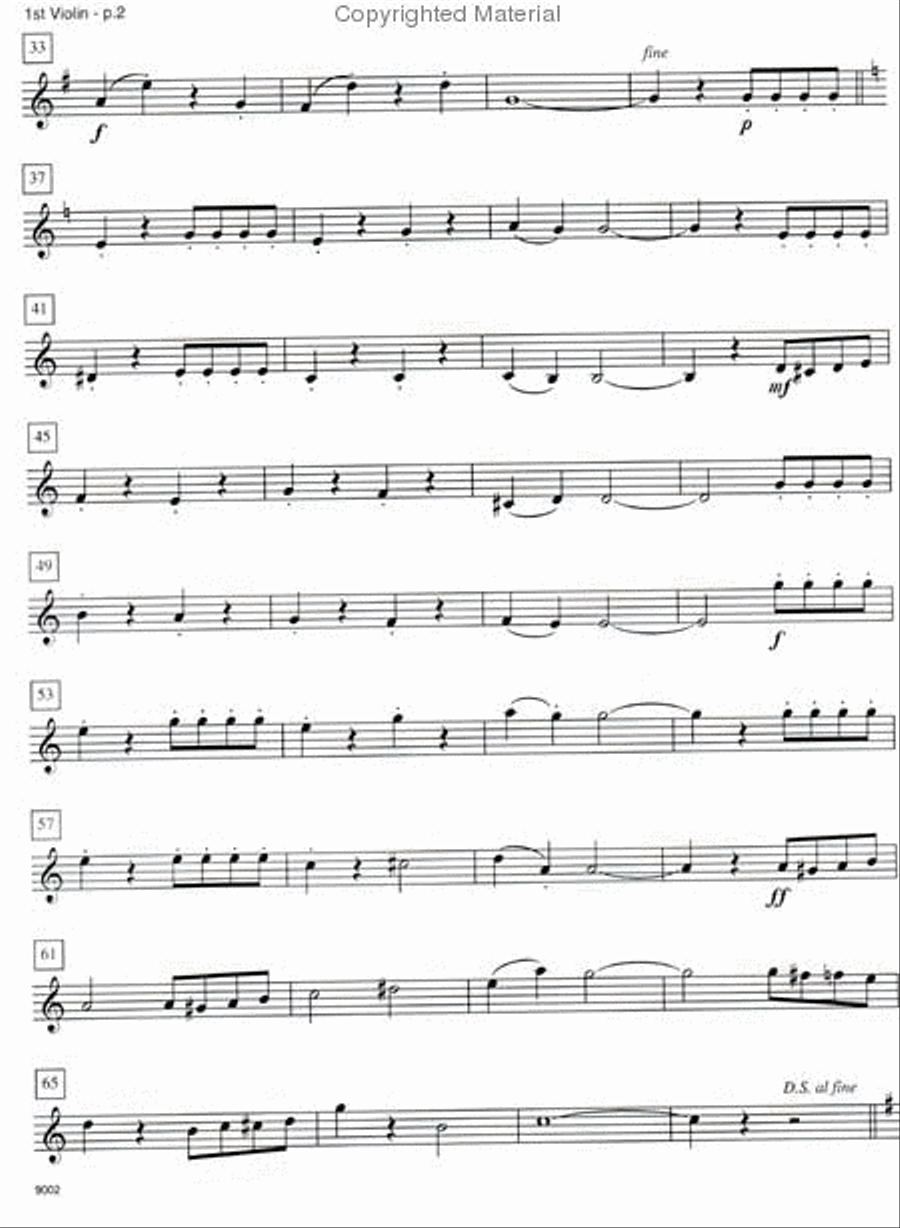 Colonel Bogey March Clarinet Quartet scores gallery preview page 3