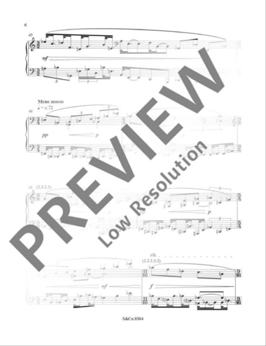 Tondo di Michelangelo Baritone Voice scores gallery preview page 11