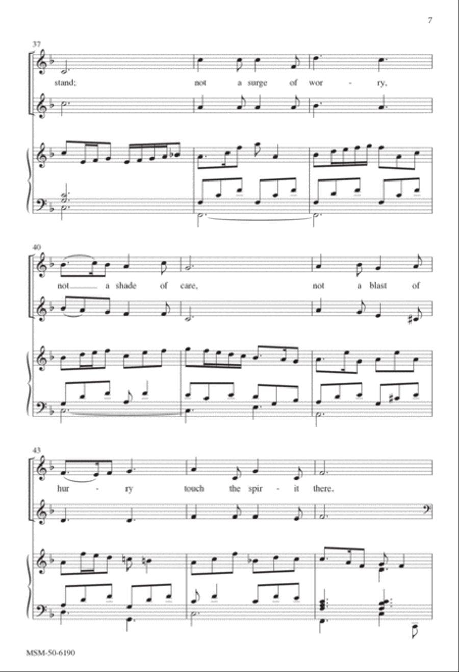 Like a River Glorious Like a River Glorious 4-Part scores gallery preview page 5