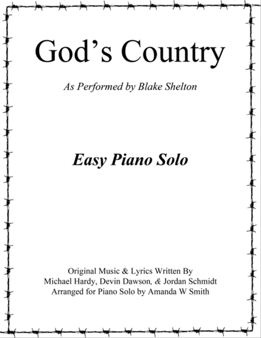 Book cover for God's Country