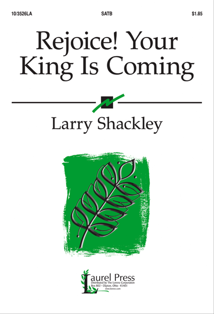 Rejoice! Your King Is Coming 4-Part scores gallery preview page 1